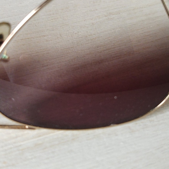 Gold Trimmed Ray Bans - Picture 9 of 9